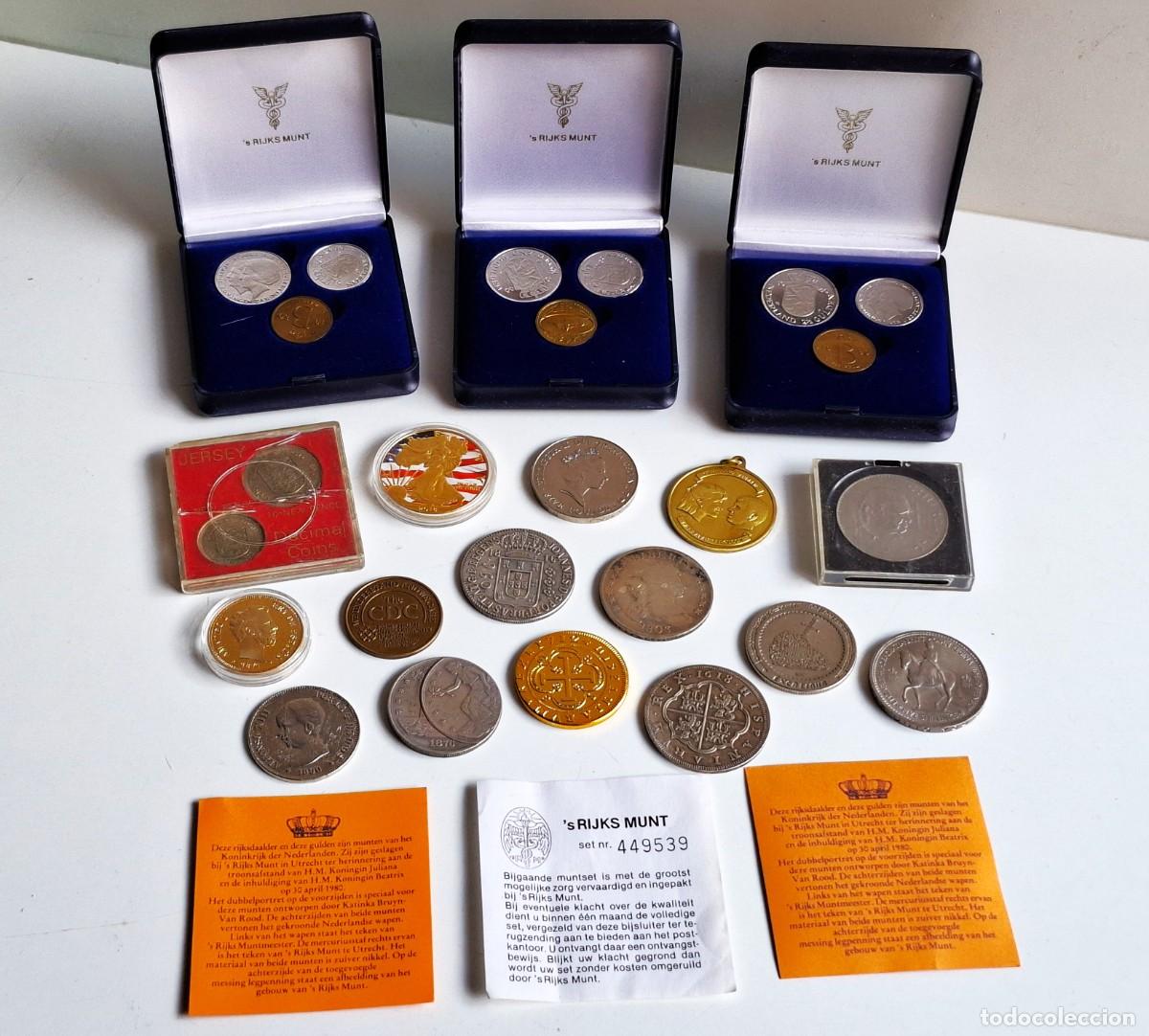 Monedas antiguas de Europa: LINDO LOTE DE MONEDAS VARIAS SIN DETERMINAR - Foto 1