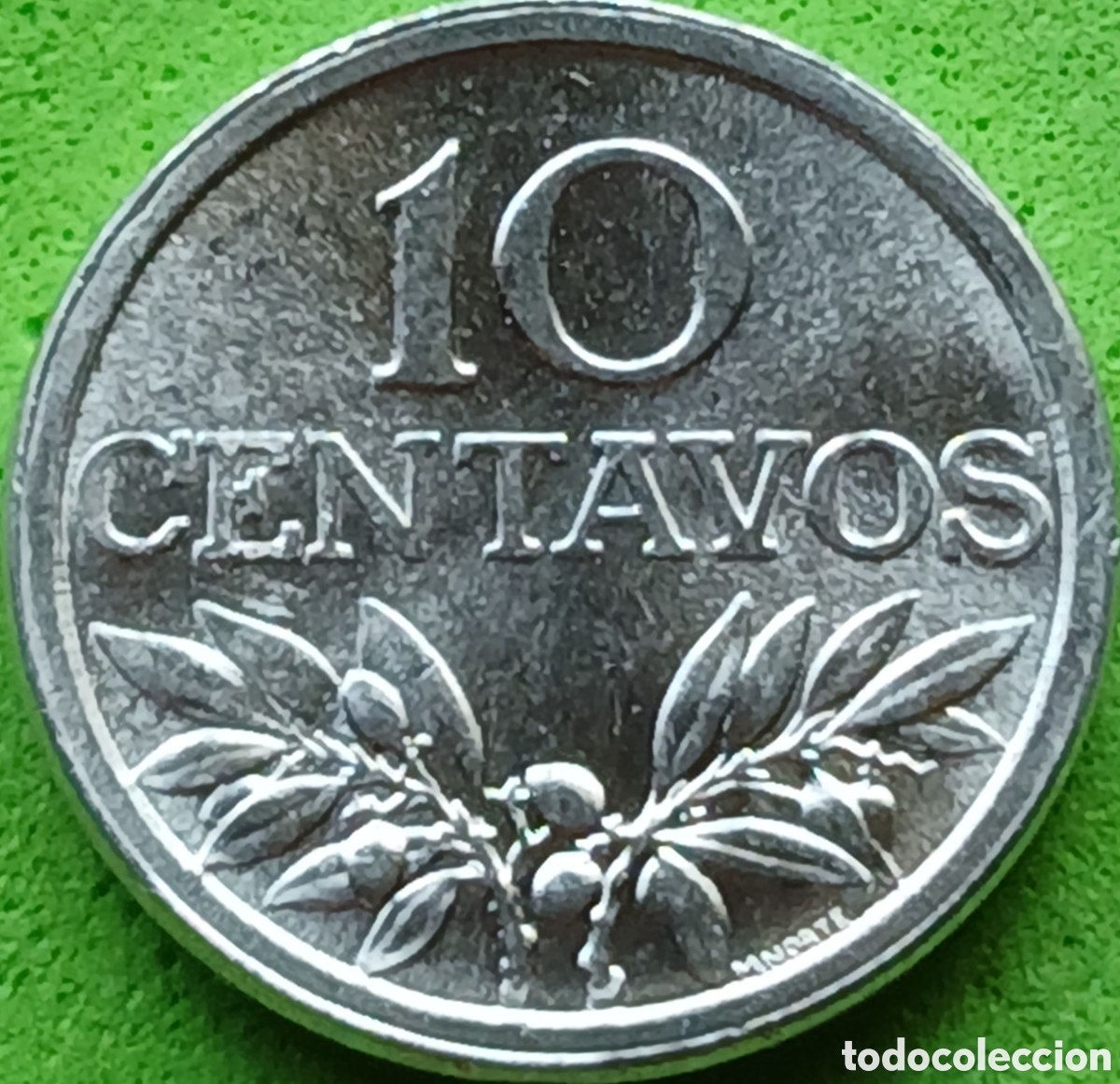 Monedas antiguas de Europa: Portugal 10 centavos 1975 km#594