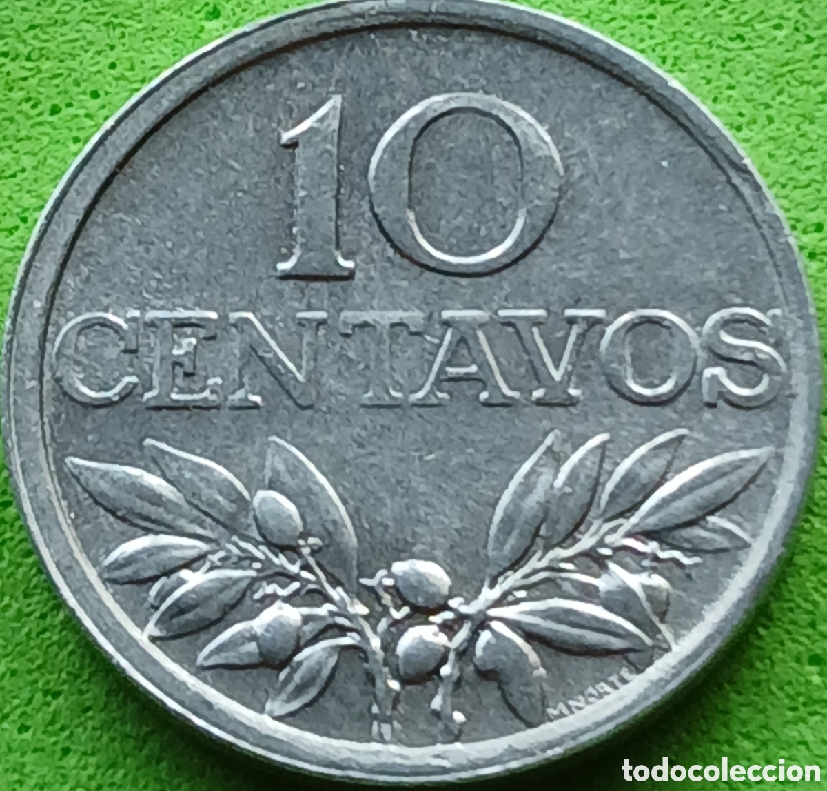 Monedas antiguas de Europa: Portugal 10 centavos 1973 km#594