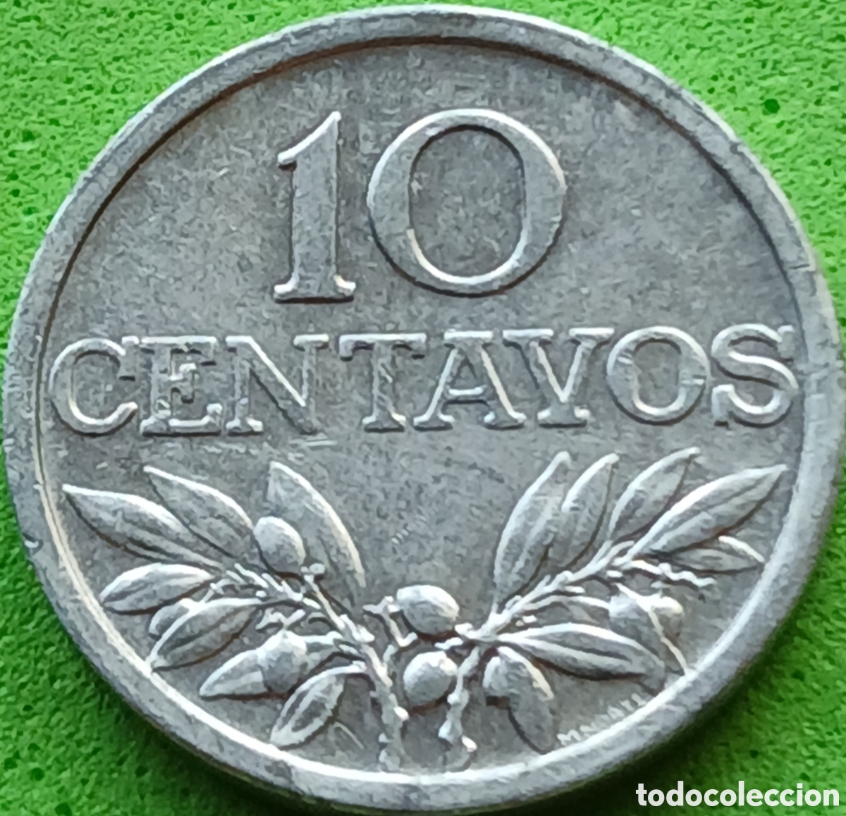 Monedas antiguas de Europa: Portugal 10 centavos 1971 km#594