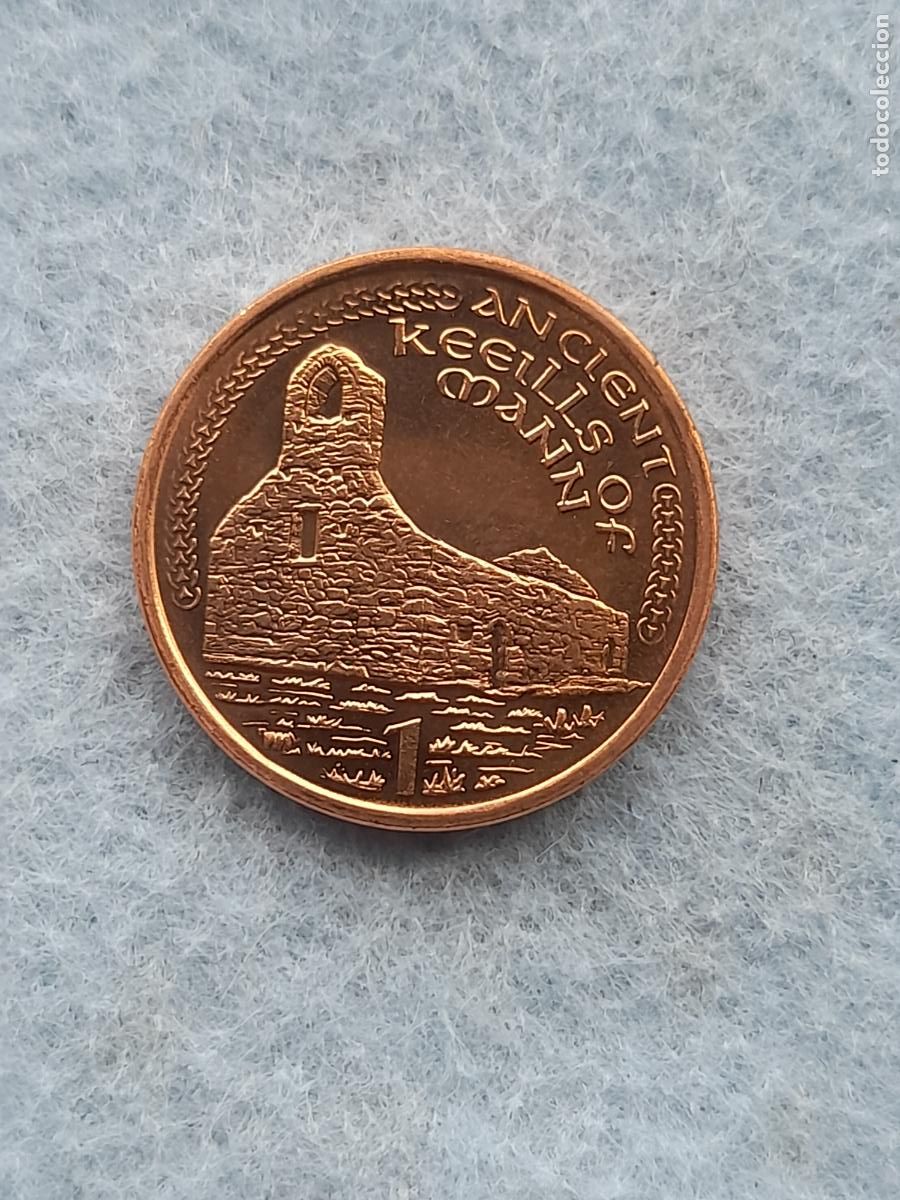 Monete antiche di Europa: Isla de Man. 1 Penique. A&ntilde;o 2002. Sin circular.