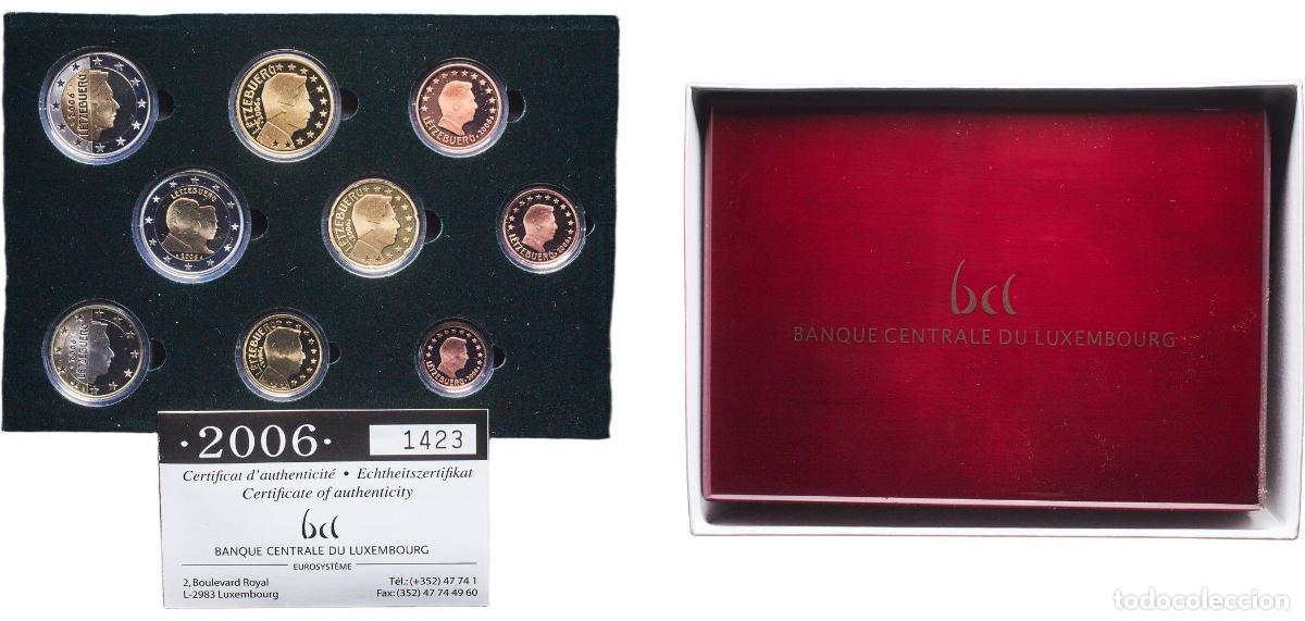 Monedas antiguas de Europa: Luxembourg 2006 Proof Euro set with 9 coins - Henri I PF