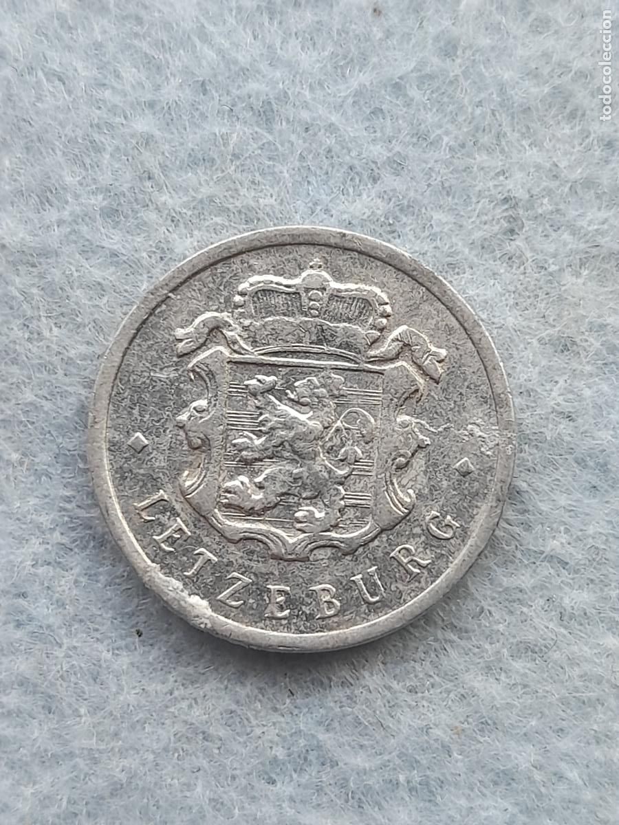 Monedas antiguas de Europa: Luxemburgo. 25 c&eacute;ntimos. A&ntilde;o 1972.