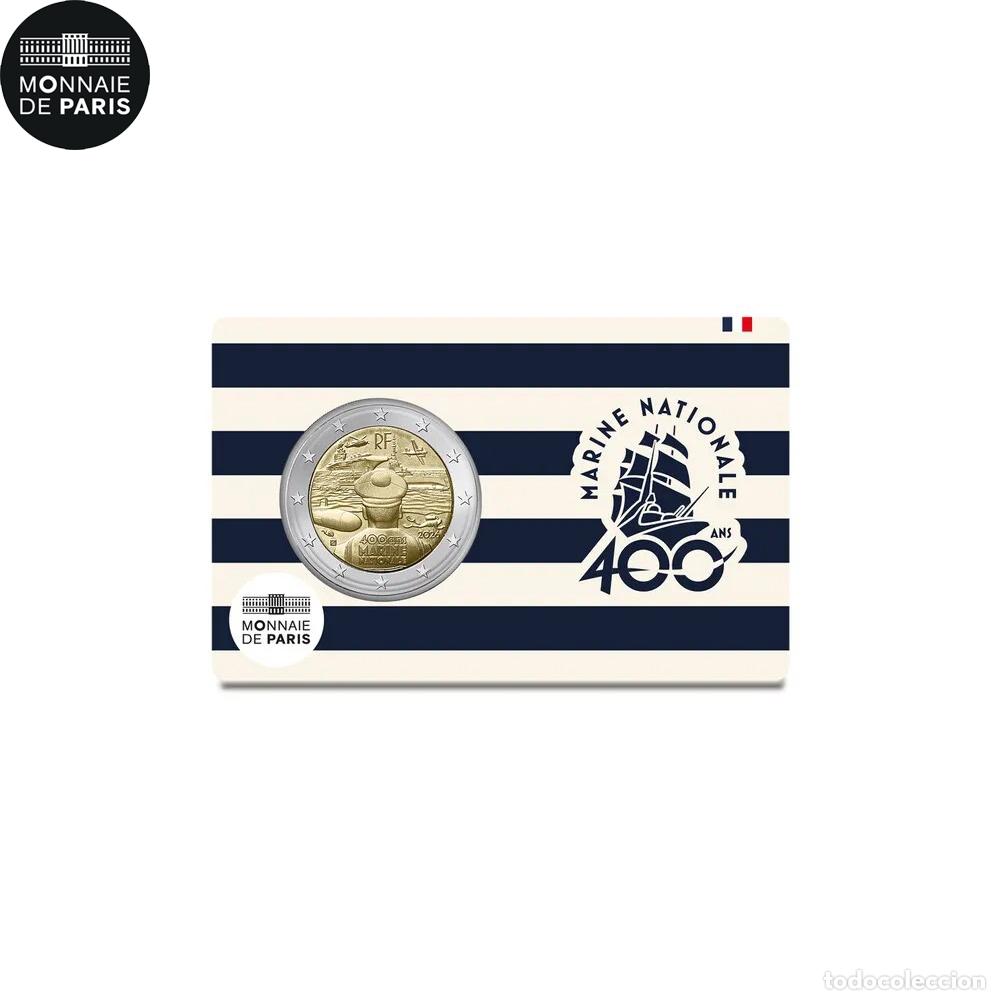 Monedas antiguas de Europa: [#475428] Francia, 2 Euro, Marine Nationale, BU, 2026, Monnaie de Paris, Bimet&aacute;lico, FDC