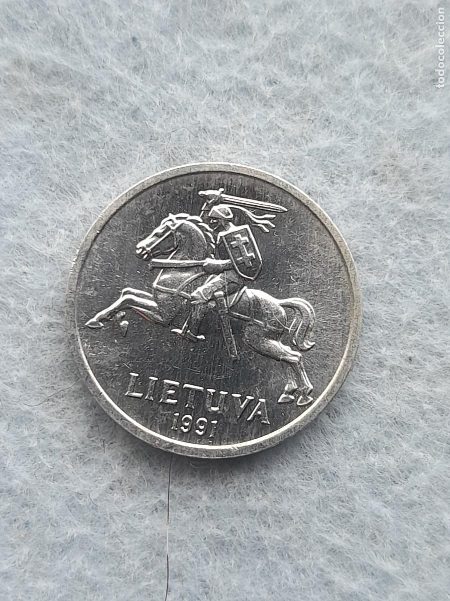 Monedas antiguas de Europa: Lituania. 1 Centas. A&ntilde;o 1991. Sin circular.