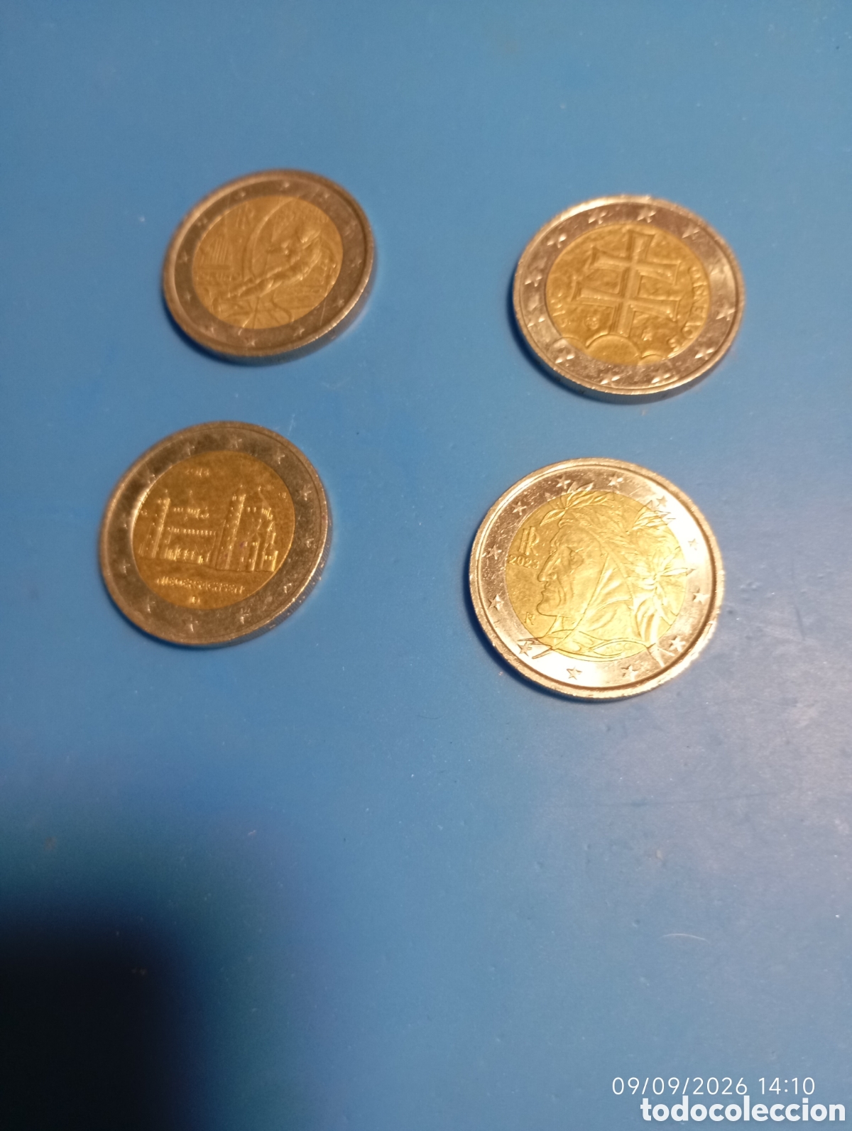Monedas antiguas de Europa: Monedas 2&euro; en muy buen estado