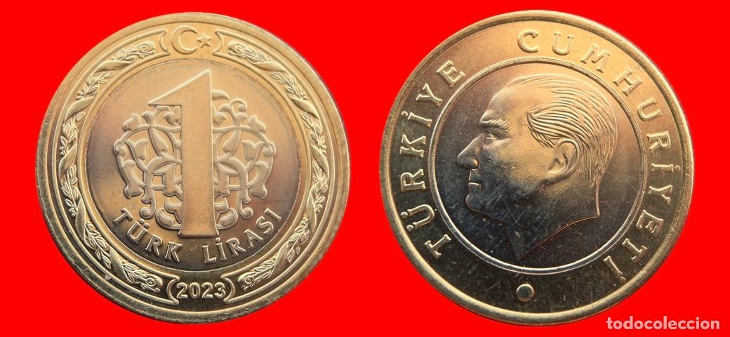 Monedas antiguas de Europa: 1 LIRA LIRASI 2023 SIN CIRCULAR TURQUIA-97434SC