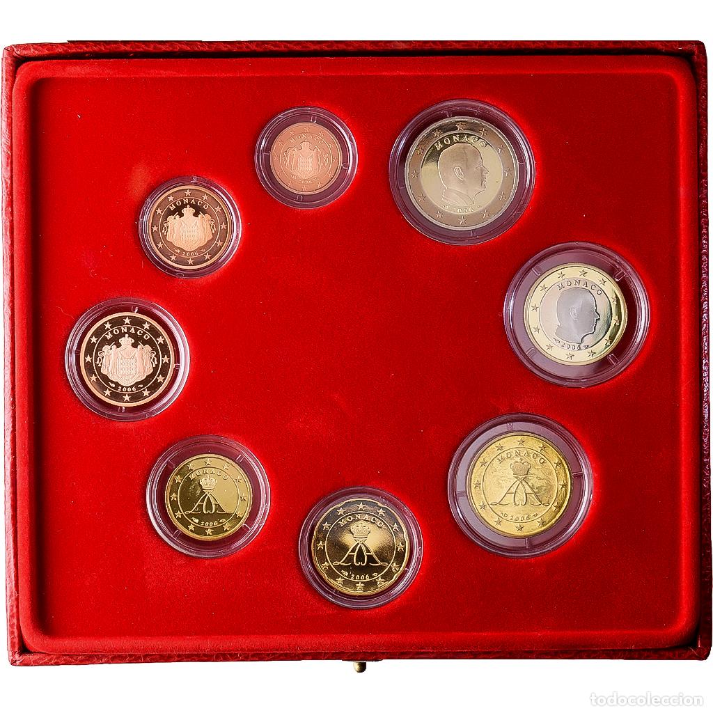 Monedas antiguas de Europa: [#1546567] M&oacute;naco, Albert II, Set 1 ct. - 2 Euro, 2006, MDP, Sin informaci&oacute;n, FDC