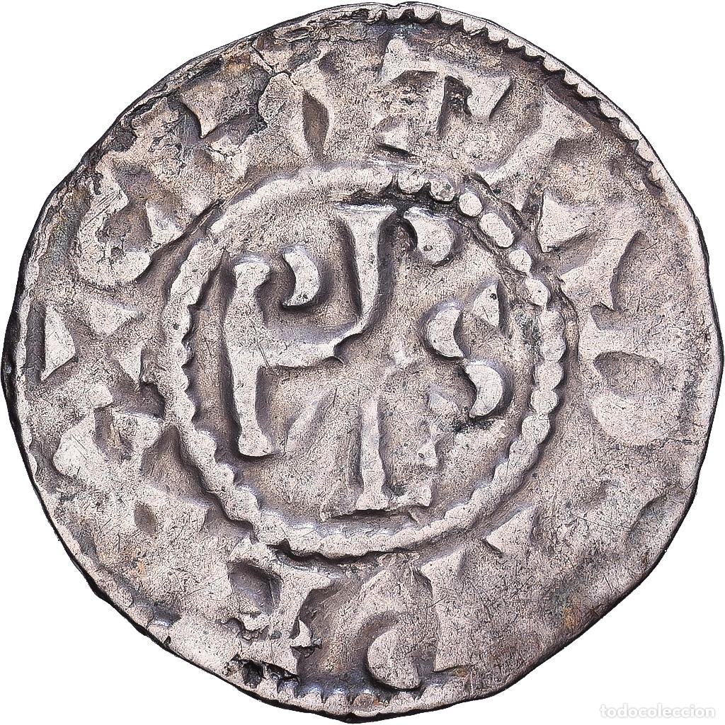Monedas antiguas de Europa: [#1203169] Francia, Raoul, Denier, 923-936, Orl&eacute;ans, Plata, MBC