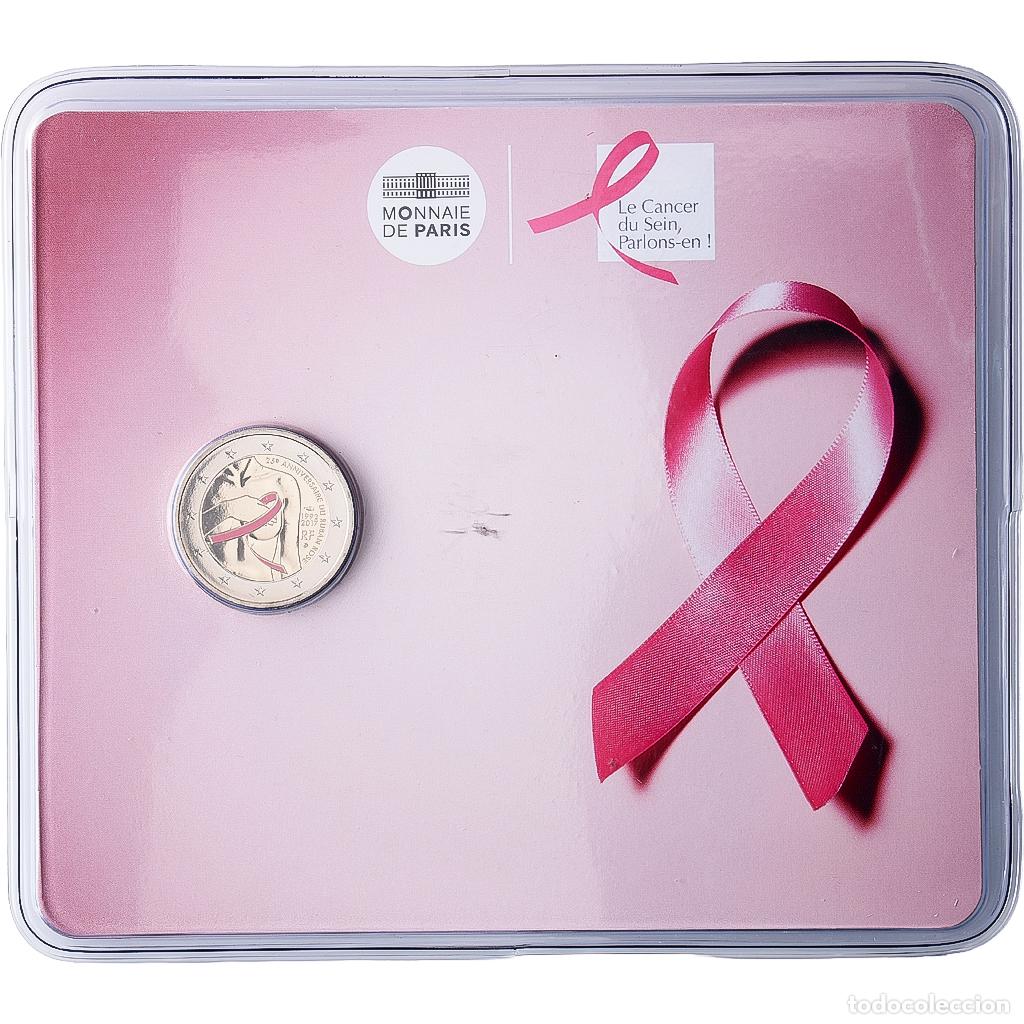 Monedas antiguas de Europa: [#1546828] Francia, 2 Euro, Breast cancer, 2017, MDP, Bimet&aacute;lico, FDC