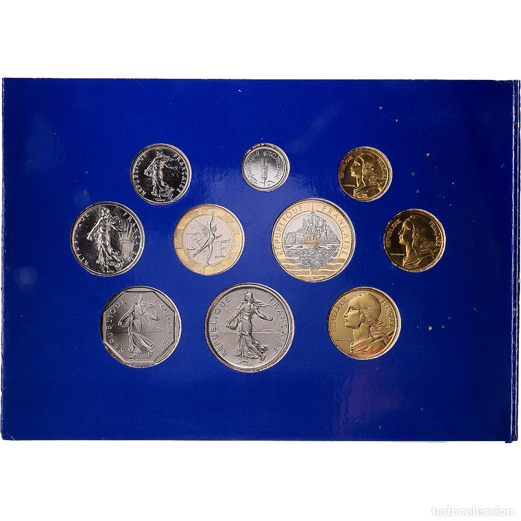 Monedas antiguas de Europa: [#1546858] Francia, Coffret 1 c. &agrave; 20 frs., 1992, MDP, S&eacute;rie BU, Sin informaci&oacute;n, FDC