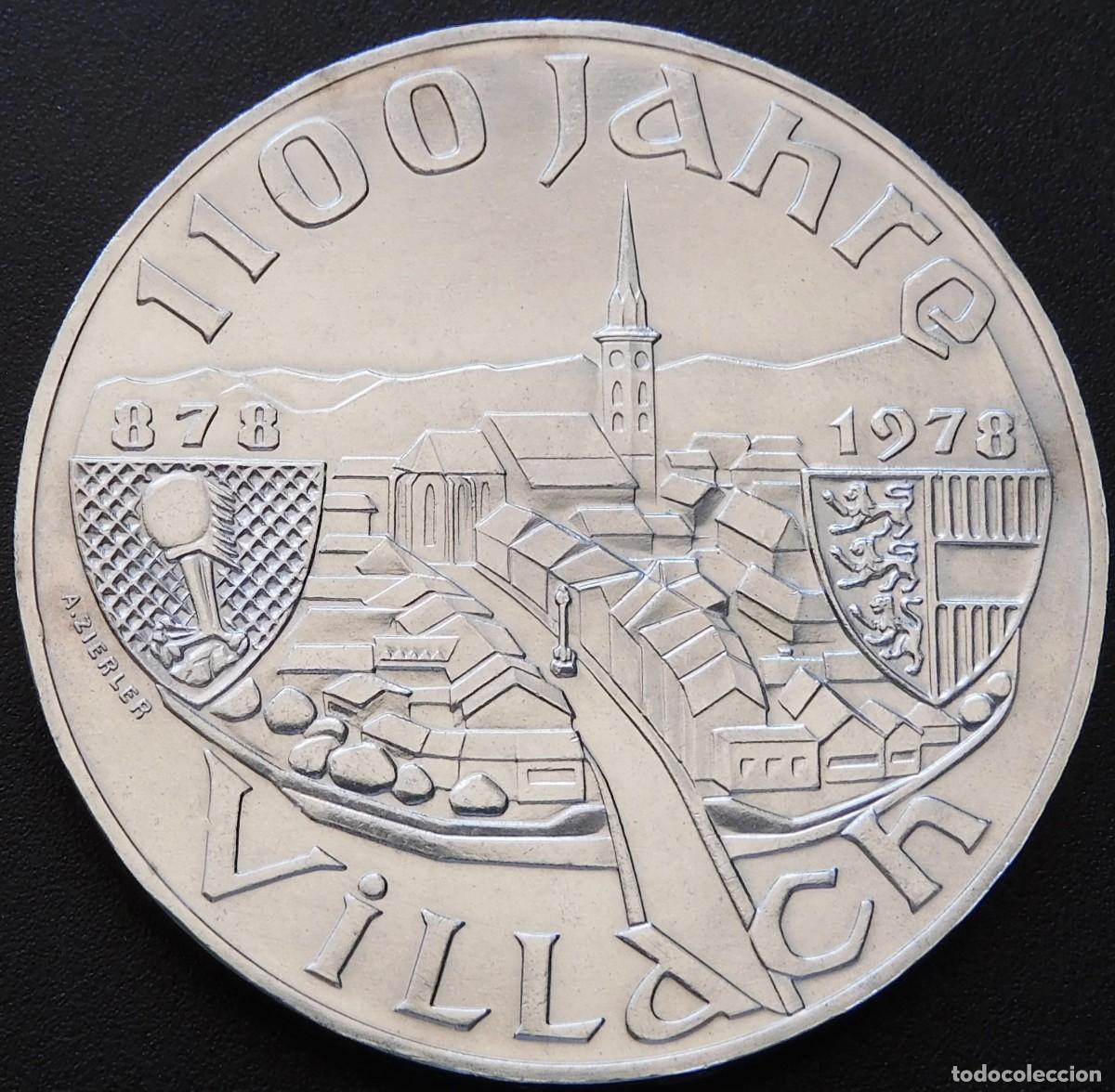 Monete antiche di Europa: MONEDA AUSTRIA 10O CHELINES 1978 - VILLACH. PLATA SIN CIRCULAR. ESCASA