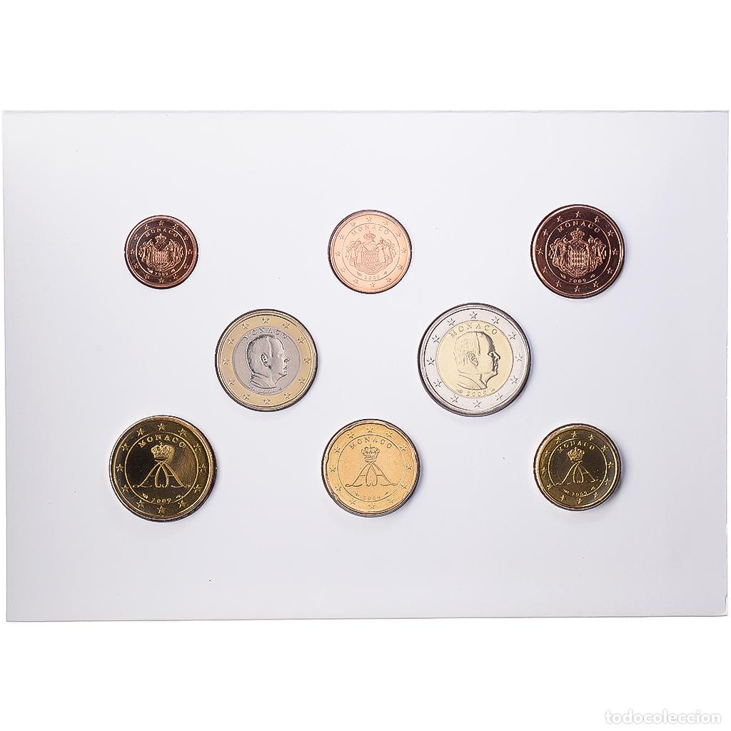 Monedas antiguas de Europa: [#1546808] M&oacute;naco, Albert II, Set 1 ct. - 2 Euro, BU, 2009, MDP, Sin informaci&oacute;n, FDC