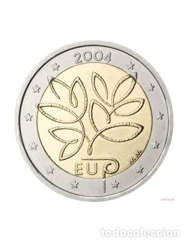 Monedas antiguas de Europa: Finlandia 2 euros &euro; 2004 Ampliaci&oacute;n de la Uni&oacute;n Europea - UE - SC