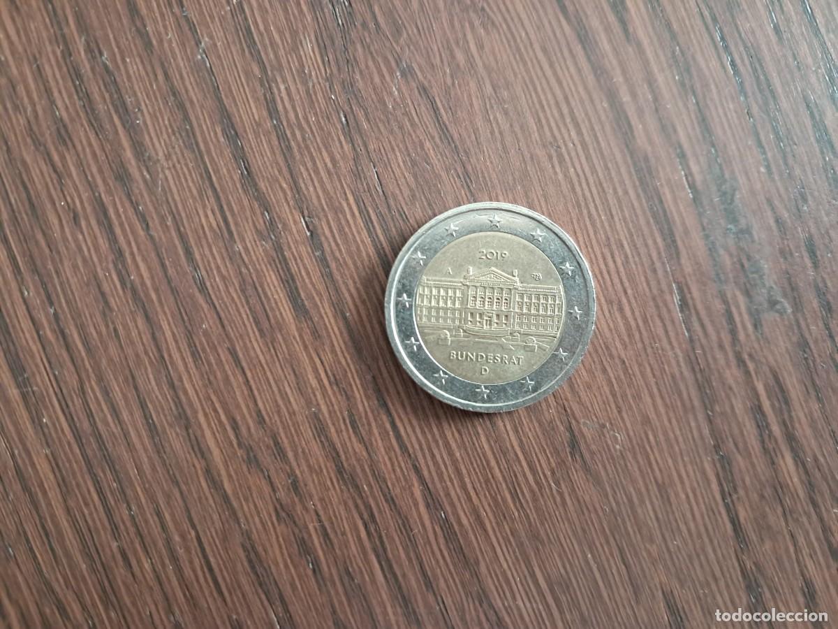 Monedas antiguas de Europa: 2 euros conmemorativos de Alemania. Bundesrat. A&ntilde;o 2019 ceca A
