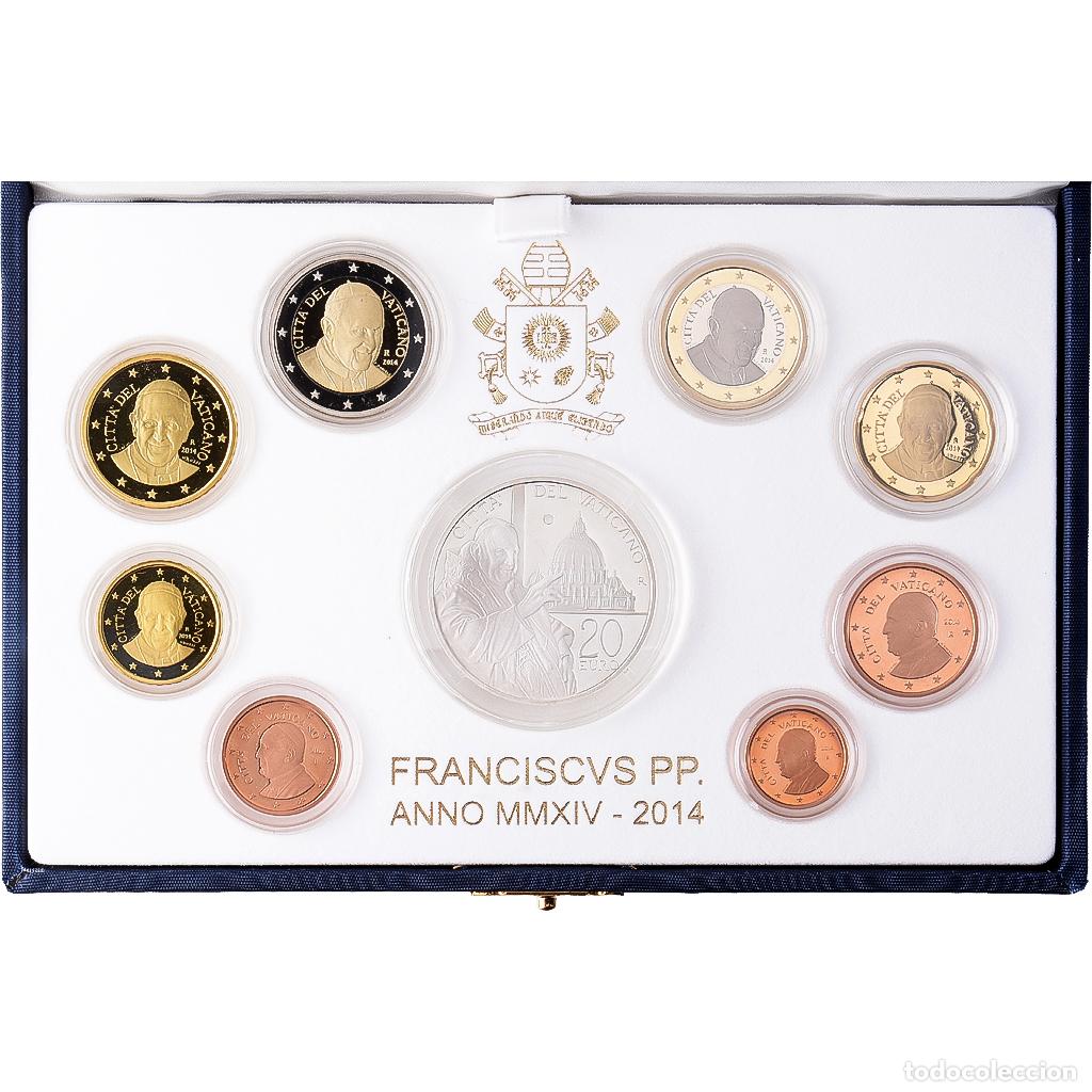 Monedas antiguas de Europa: [#1546559] CIUDAD DEL VATICANO, Francis, Set 1 ct. - 20 Euro, Prueba, 2014, Rome, Sin