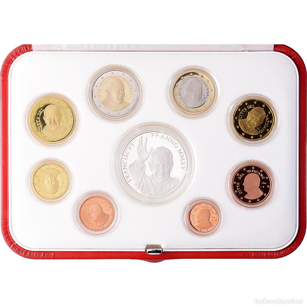 Monedas antiguas de Europa: [#1546560] CIUDAD DEL VATICANO, Francis, Set 1 ct. - 20 Euro, Prueba, 2015, Rome, Sin