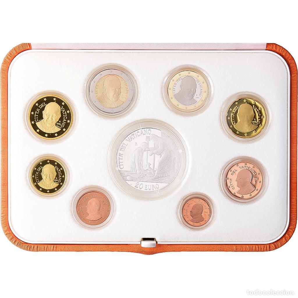 Monedas antiguas de Europa: [#1546561] CIUDAD DEL VATICANO, Francis, Set 1 ct. - 20 Euro, Prueba, 2016, Rome, Sin