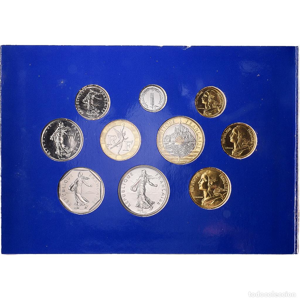 Monedas antiguas de Europa: [#1546859] Francia, Coffret 1 c. &agrave; 20 frs., 1992, MDP, S&eacute;rie BU, Sin informaci&oacute;n, FDC