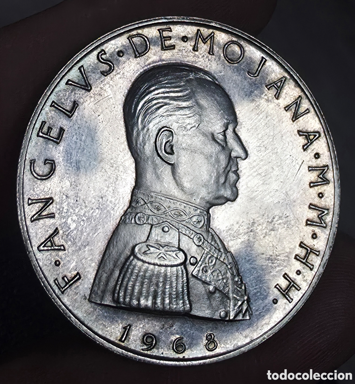 Monedas antiguas de Europa: Moneda 2 scudi 1968 emitido por la Soberana Orden Militar de Malta ( SMOM )