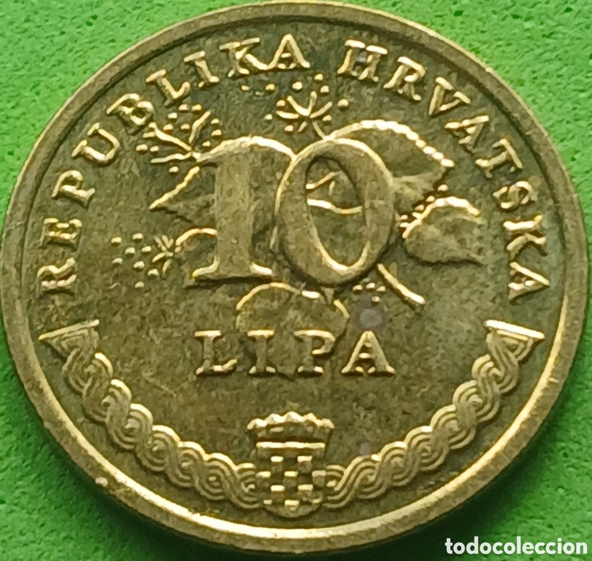 Monedas antiguas de Europa: Croacia 10 lipa 2019 km#6