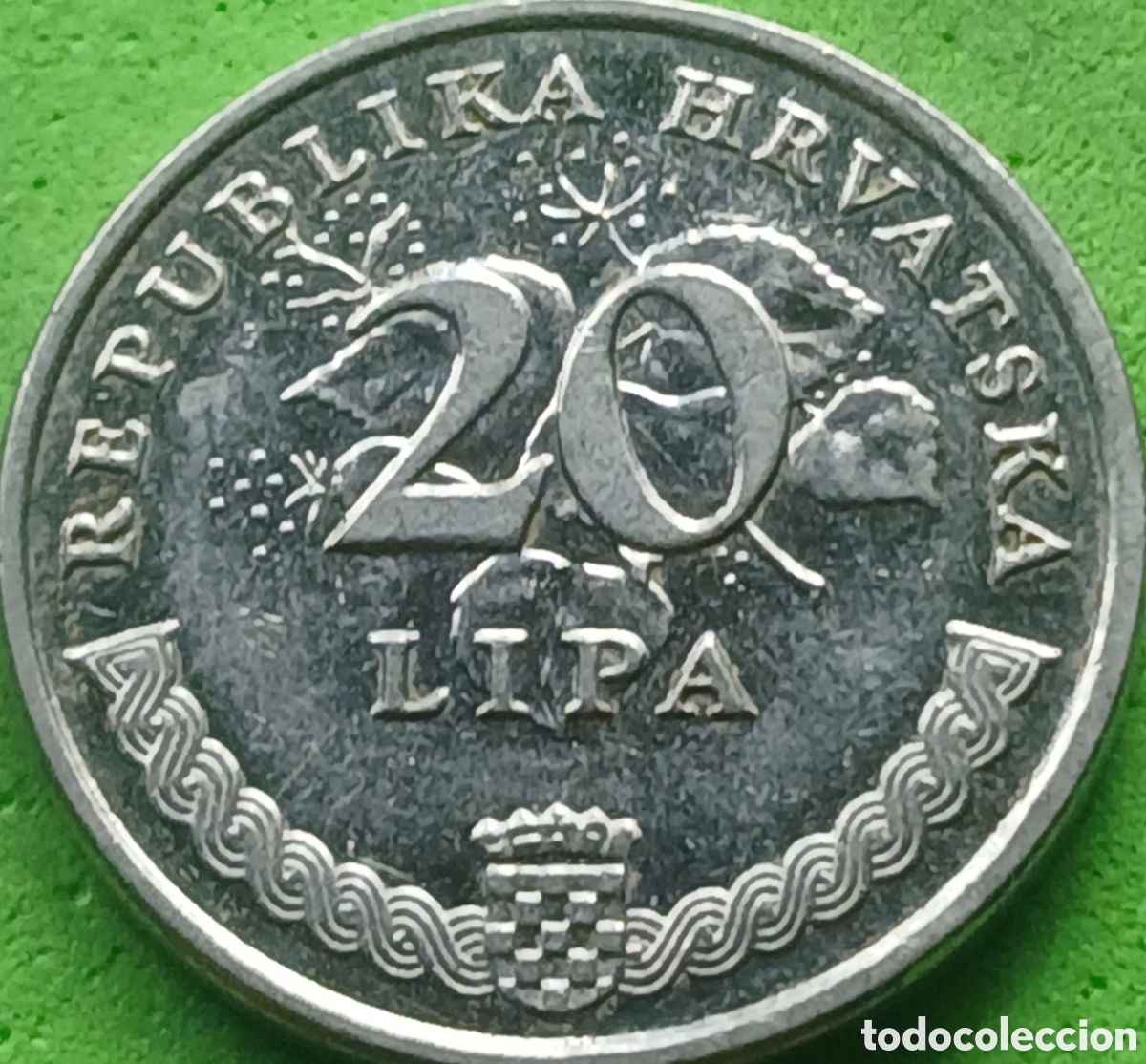 Monedas antiguas de Europa: Croacia 20 lipa 2003 km#7