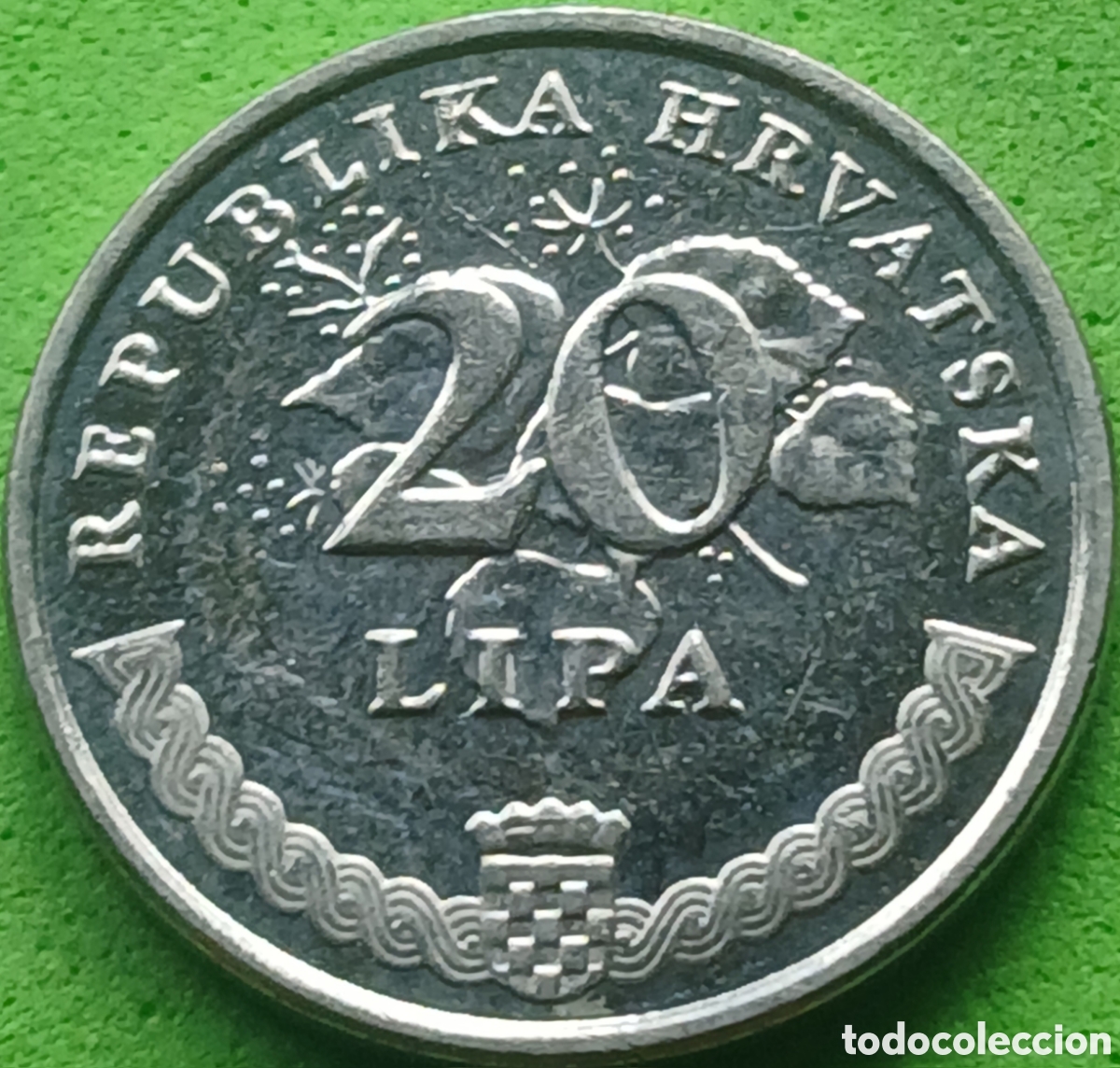 Monedas antiguas de Europa: Croacia 20 lipa 2011 km#7