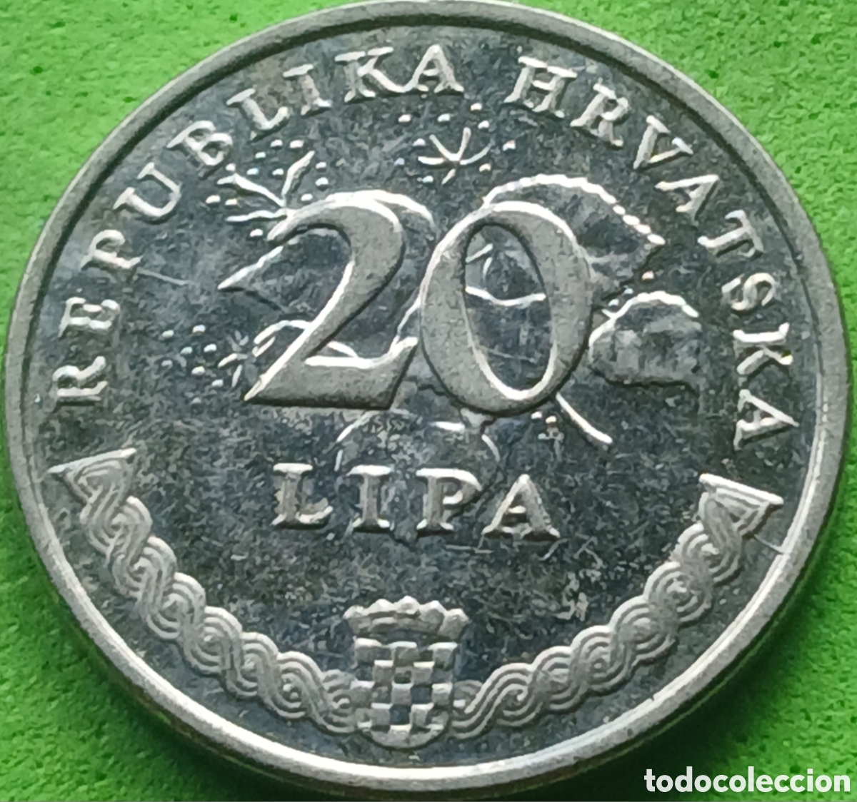 Monedas antiguas de Europa: Croacia 20 lipa 2015 km#7
