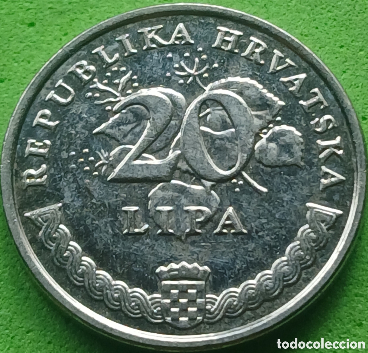 Monedas antiguas de Europa: Croacia 20 lipa 2019 km#7