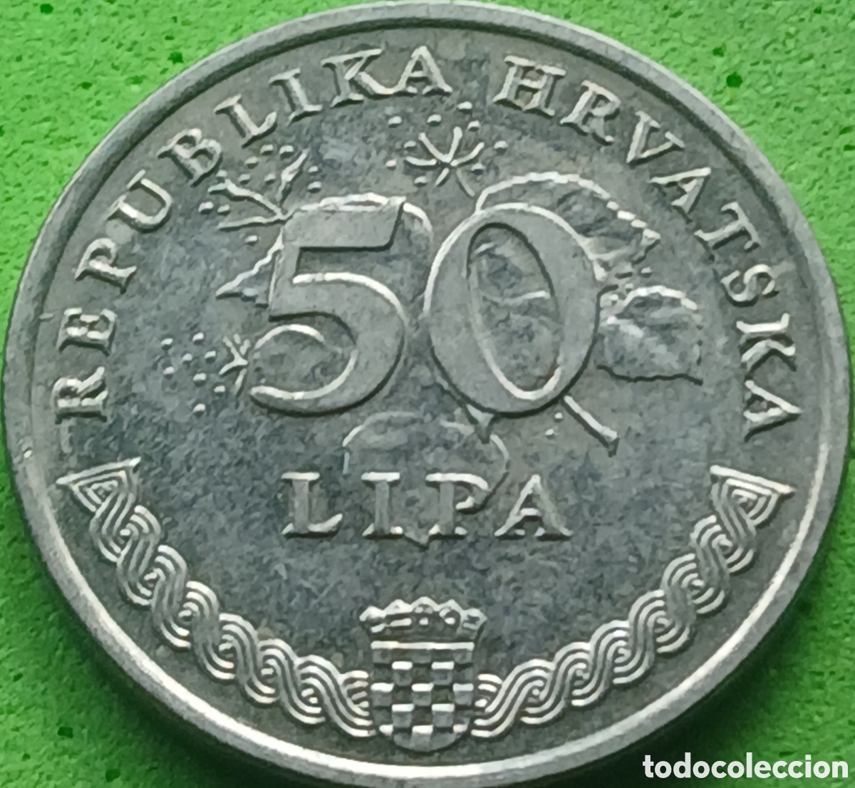 Monedas antiguas de Europa: Croacia 50 lipa 1994 km#19