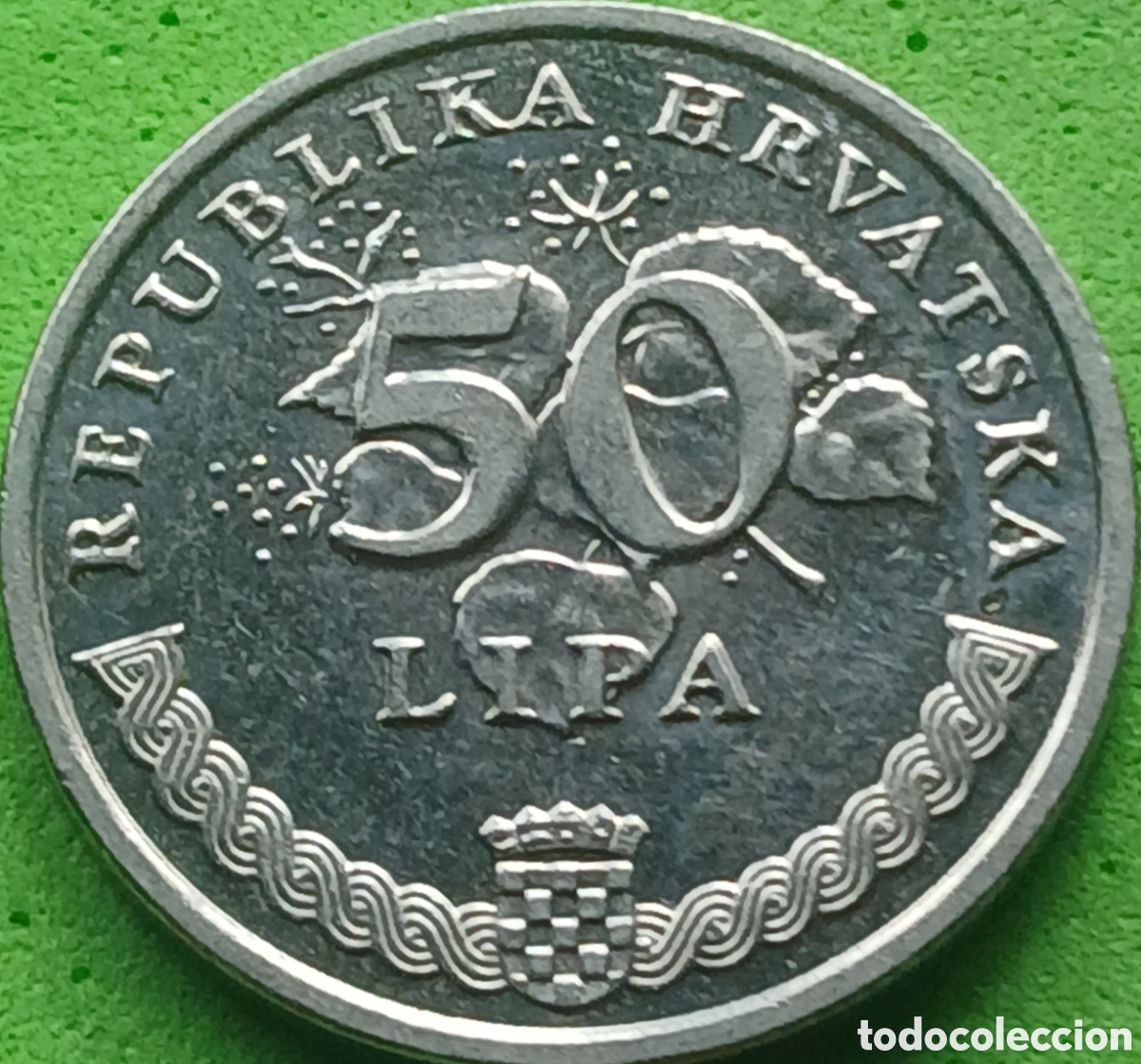 Monedas antiguas de Europa: Croacia 50 lipa 2007 km#8