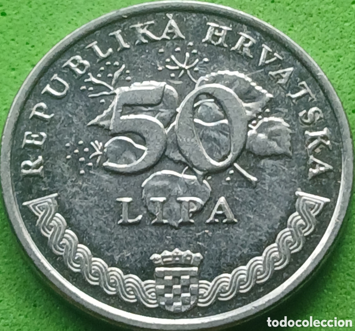 Monedas antiguas de Europa: Croacia 50 lipa 2011 km#8