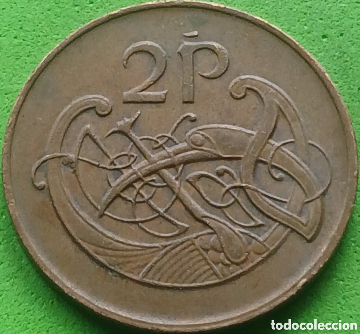 Monedas antiguas de Europa: Irlanda 2 peniques 1980 km#21