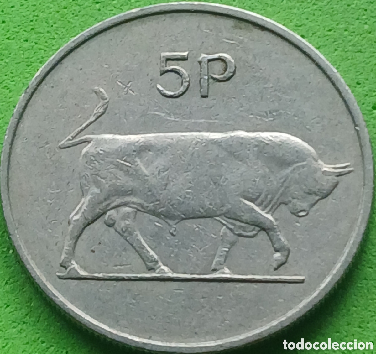 Monedas antiguas de Europa: Irlanda 5 peniques 1970 km#22