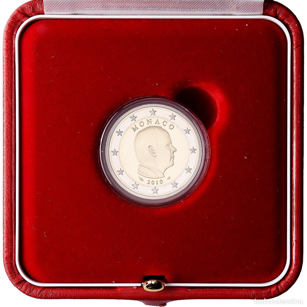 Monedas antiguas de Europa: [#1546825] M&oacute;naco, Albert II, 2 Euro, Prueba, 2010, MDP, Bimet&aacute;lico, FDC