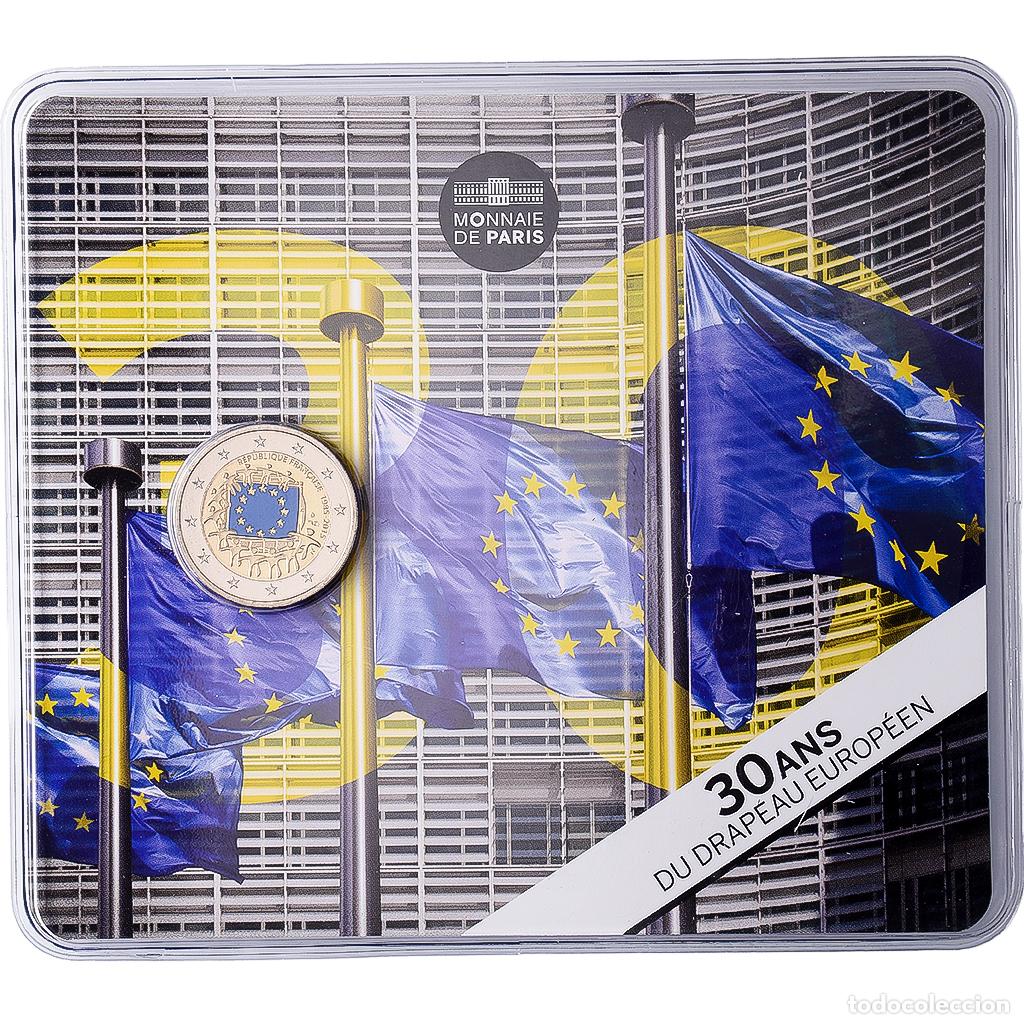 Monedas antiguas de Europa: [#1546826] Francia, 2 Euro, Drapeau europ&eacute;en, 2015, MDP, Bimet&aacute;lico, FDC