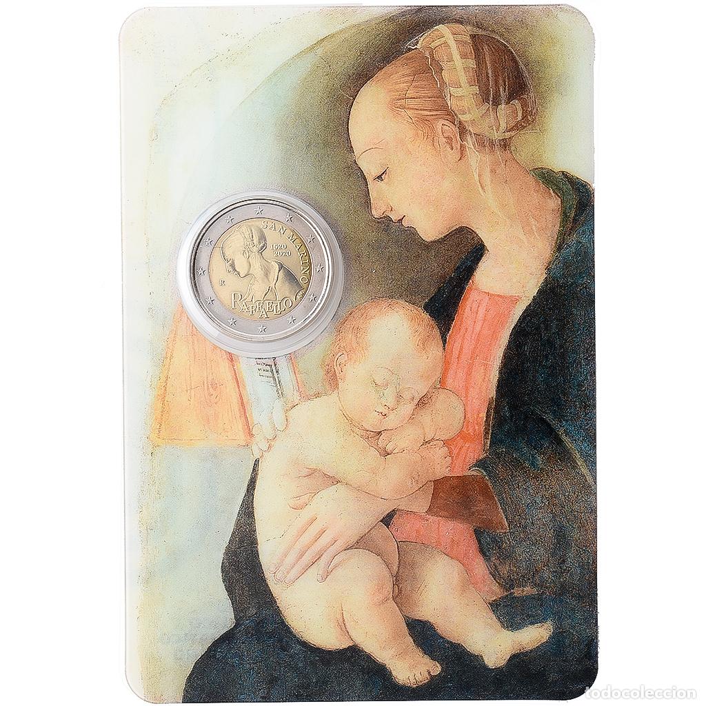 Monedas antiguas de Europa: [#1546648] San Marino, 2 Euro, Raffaello, 2020, Rome, Bimet&aacute;lico, FDC, KM:589