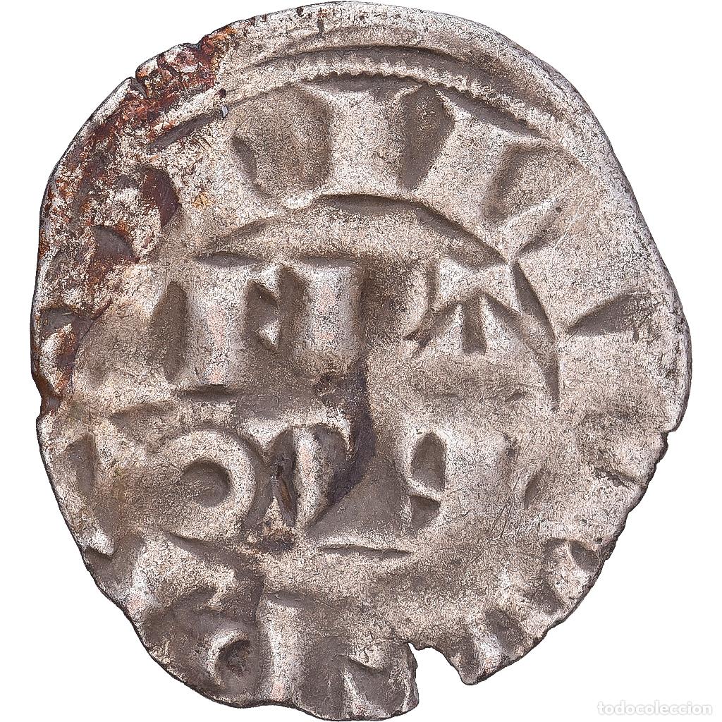 Monedas antiguas de Europa: [#1546717] Francia, Philippe VI, Denier Parisis, 1329, Vell&oacute;n, BC+, Ciani:325