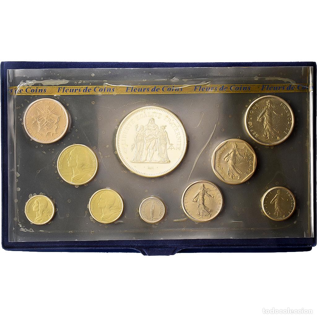 Monedas antiguas de Europa: [#1546865] Francia, Coffret 1 c. &agrave; 50 frs., 1979, MDP, s&eacute;rie FDC, Sin informaci&oacute;n, FDC