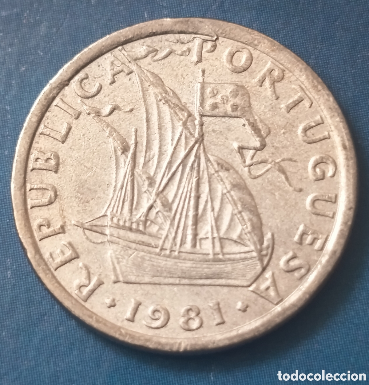 Monedas antiguas de Europa: Portugal 2,5 Escudos 1981