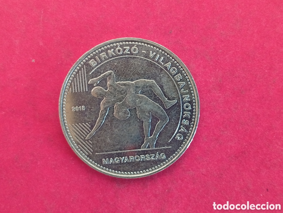 Monedas antiguas de Europa: 50 forint de Hungr&iacute;a 2018 conmemorativa