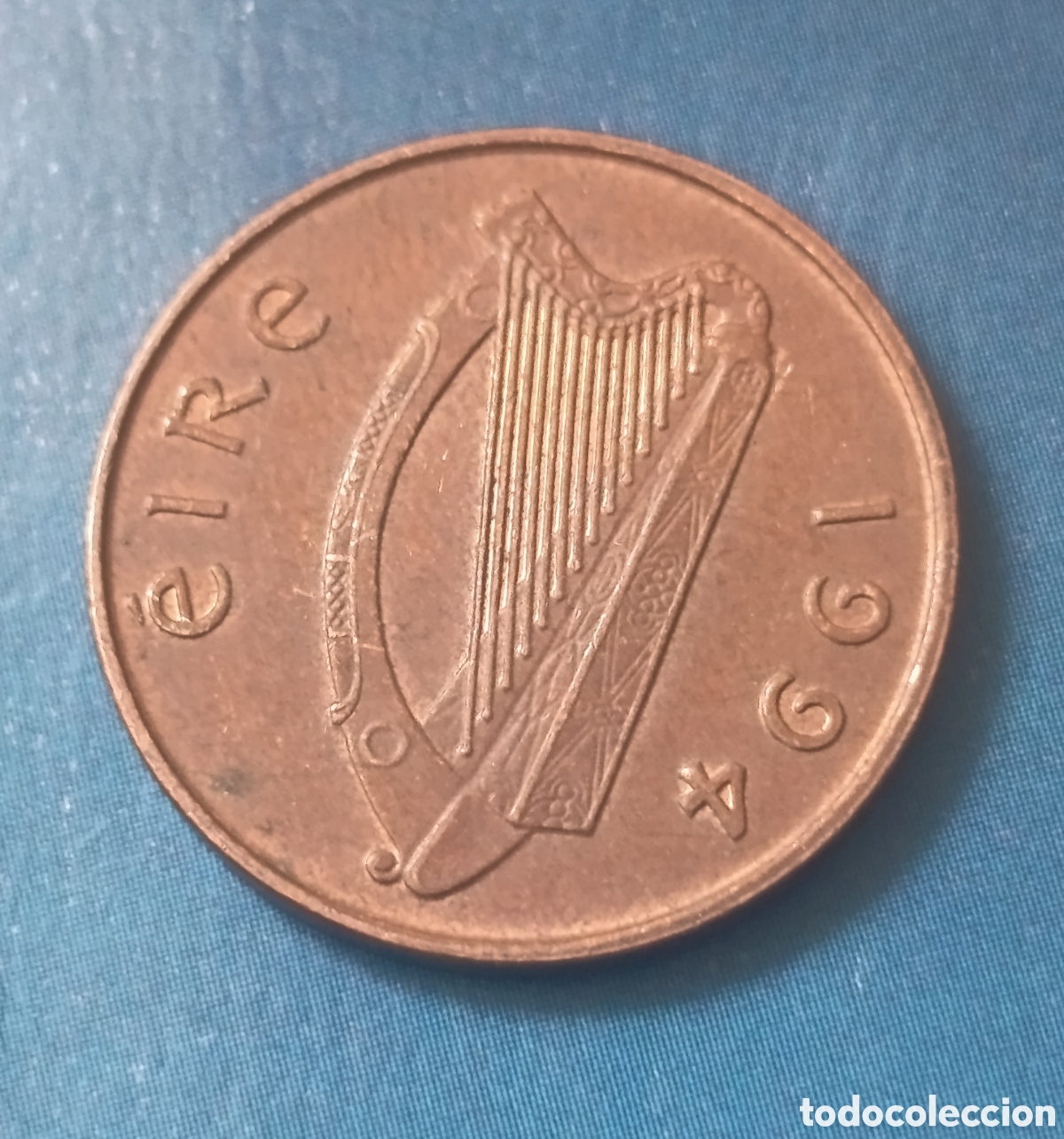Monedas antiguas de Europa: Irlanda 1 penique 1995