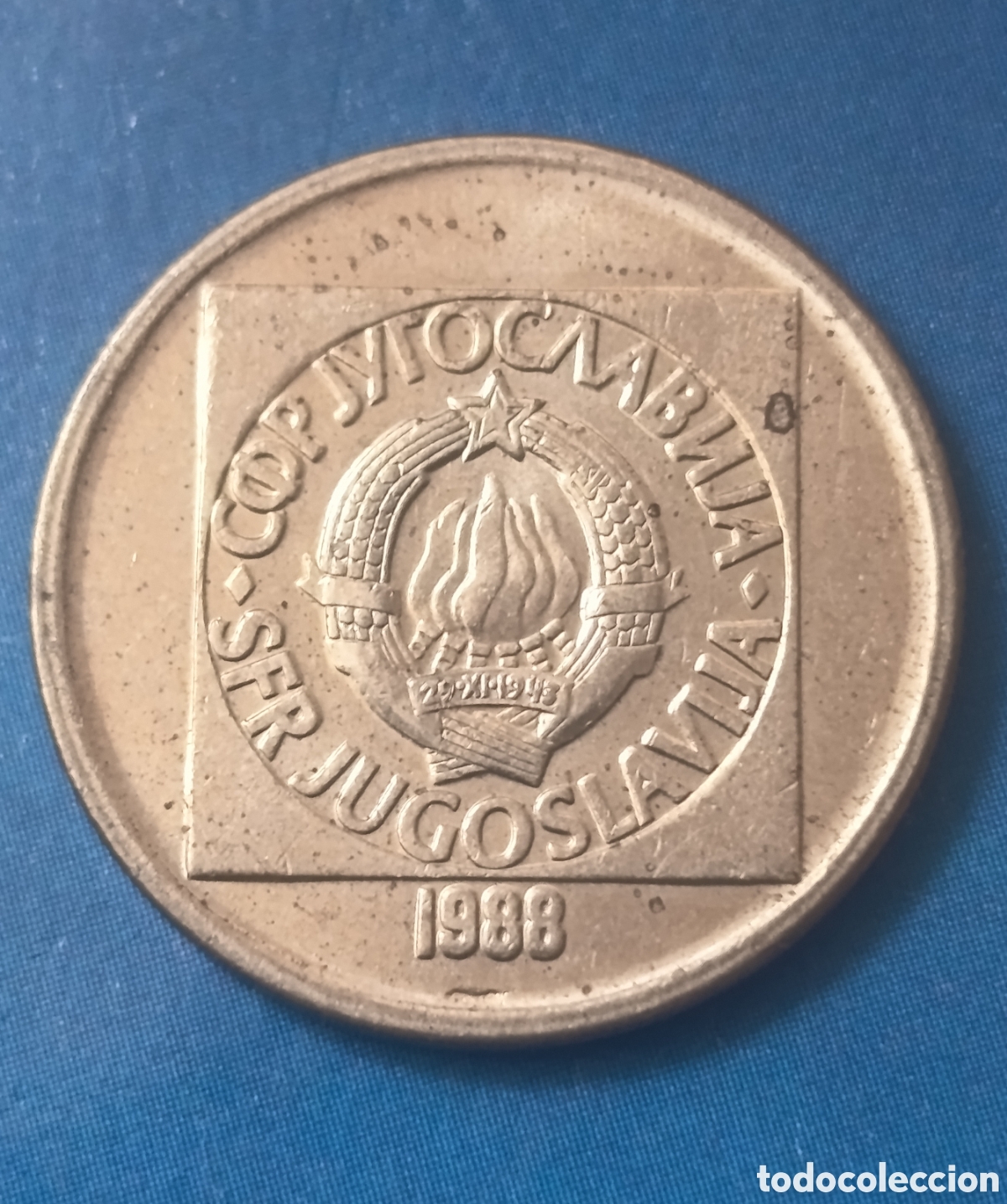 Monedas antiguas de Europa: Yugoslavia 50 Dinares 1988