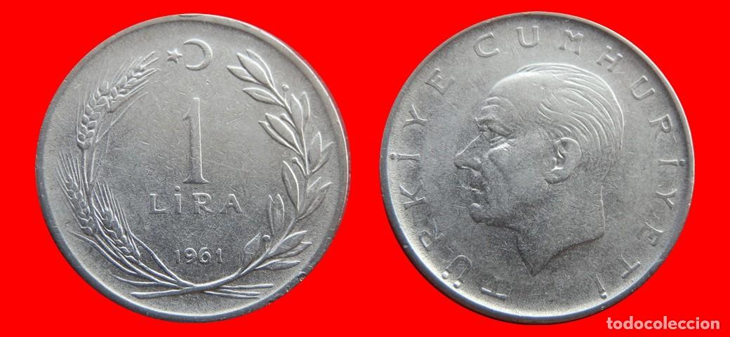 Monedas antiguas de Europa: 1 LIRA 1961 TURQUIA-155183