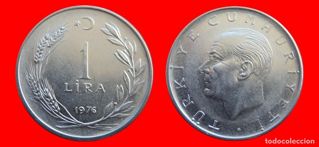 Monedas antiguas de Europa: 1 LIRA 1976 TURQUIA-155189