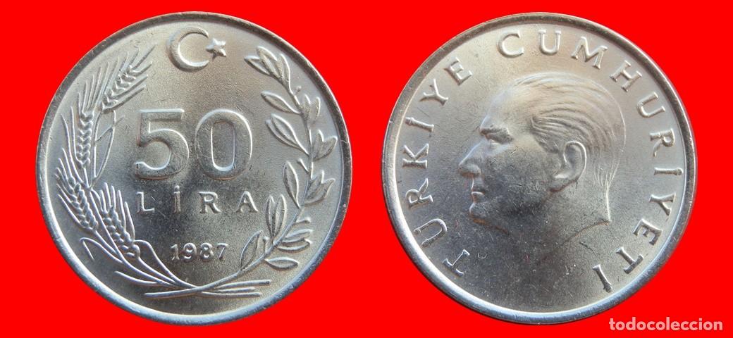 Monedas antiguas de Europa: 50 LIRA 1987 TURQUIA-155201