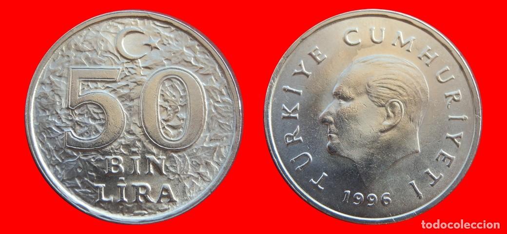 Monedas antiguas de Europa: 50000 LIRA 1996 TURQUIA-155206
