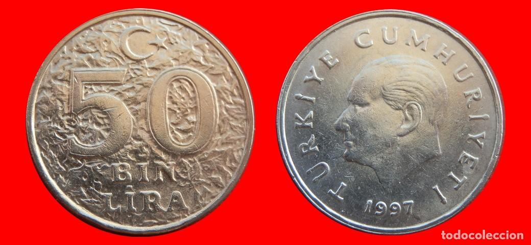 Monedas antiguas de Europa: 50000 LIRA 1997 TURQUIA-155207