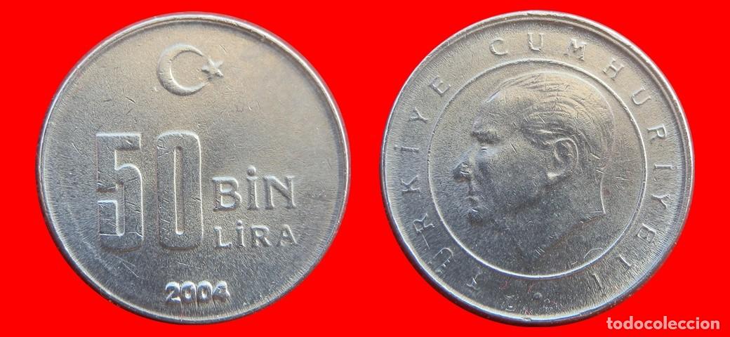 Monedas antiguas de Europa: 50000 LIRA 2004 TURQUIA-155208