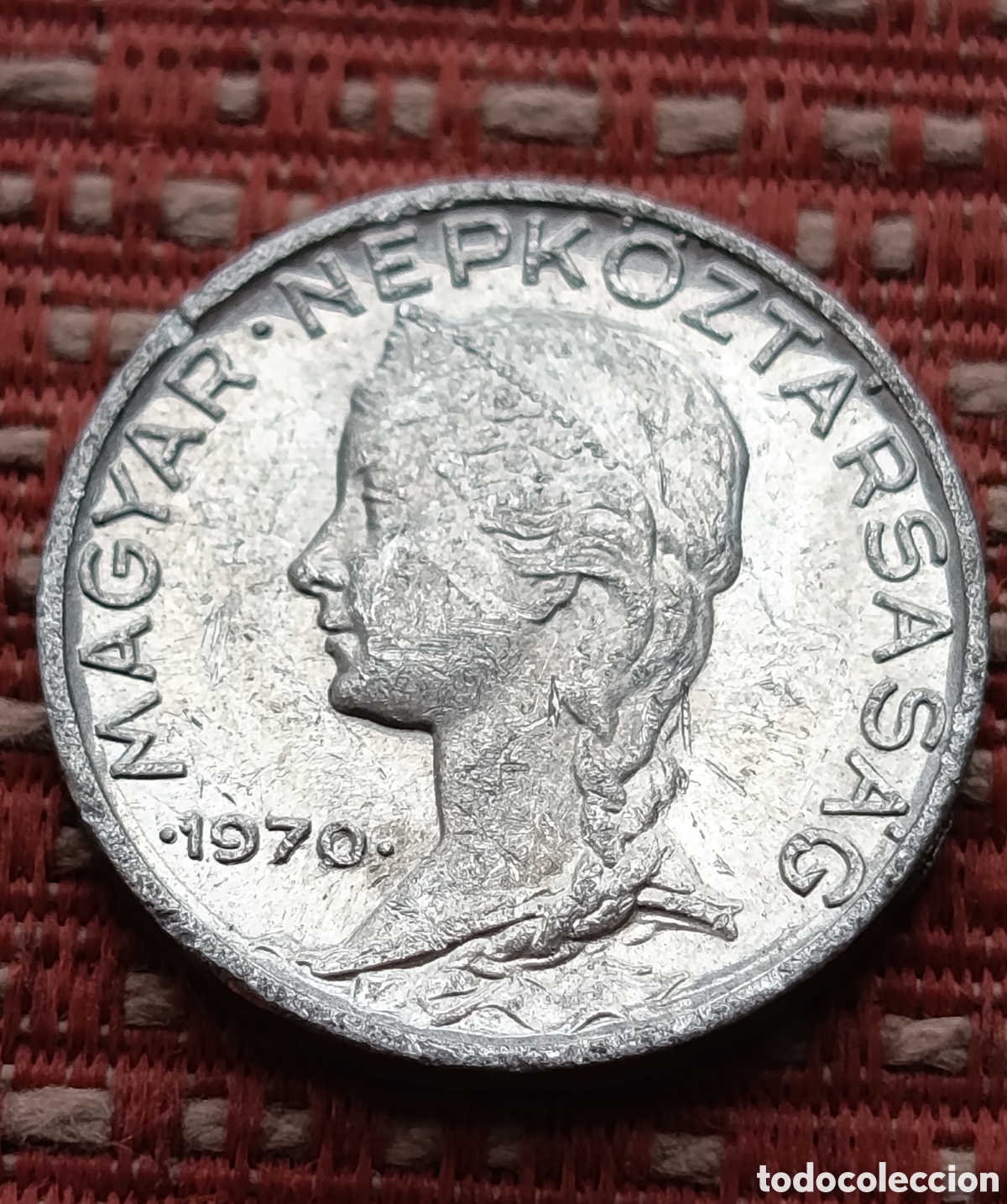 Monedas antiguas de Europa: Hungr&iacute;a 5 Filler 1970 BP